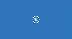 Desktop Screenshot of pbu.pl
