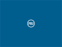Tablet Screenshot of pbu.pl